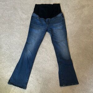 Maternity jeans boot cut bootcut size 12 31 inseam